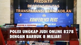 Kantongi Barang Bukti Rp6 Miliar! Polisi Ungkap Judi Online