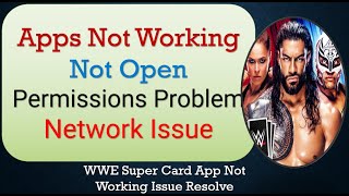 How To Fix Unfortunately, WWE Super Card App has stopped | Keeps Crashing Problem in Android screenshot 5