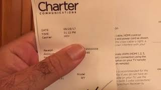 How to activate Charter Cable digital tv box