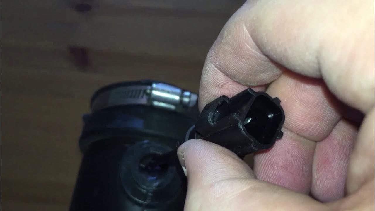 How To Install / Remove Air Intake Temperature Sensor Properly - YouTube