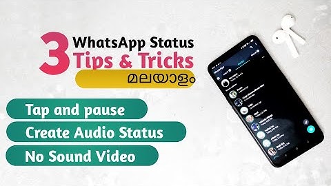 How To Upload Mp3 Audio To WhatsApp Status Malayalam | WhatsApp Status Tips & Tricks