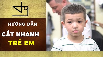 Hướng Dẫn Cắt Nhanh Nhất Cho Trẻ Em Kiểu Tóc Mohican TƯỜNG BARBERSHOP