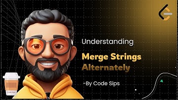 Merge Strings Alternately - LeetCode 1768 |  Python | LeetCode 75 | Code Sips |