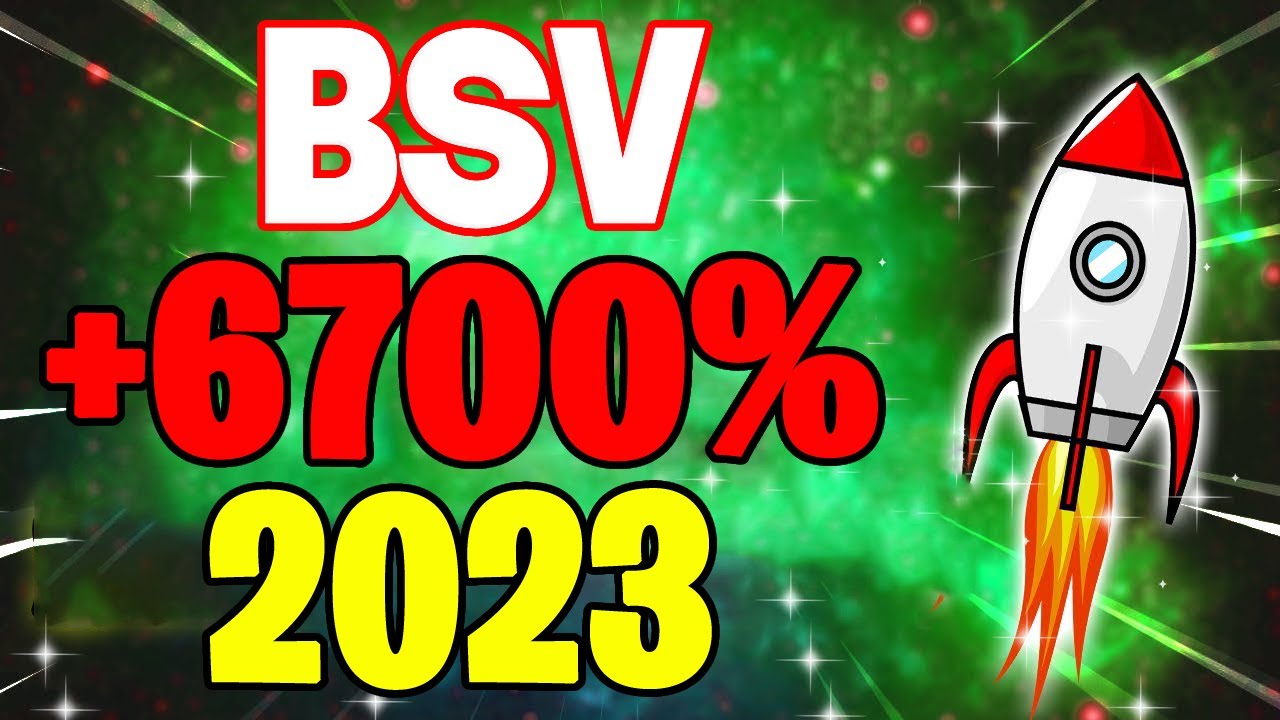 BSV WILL MAKE YOU RICH HERE'S WHY - Bitcoin SV PRICE PREDICTION 2024 & MORE
