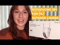 Introducing Arenti Sound and Light Alarm Outdoor Camera OP1