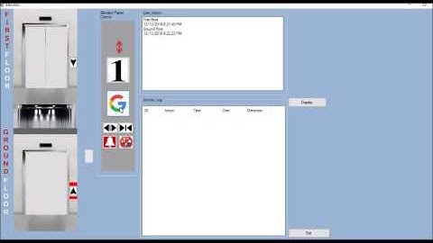 Control an Elevator - C# Project