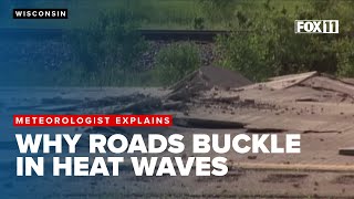 The science behind roads buckling in hot weather