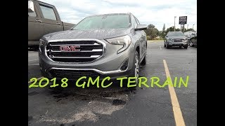 THE NEW 2018 GMC TERRAIN SLT !!!