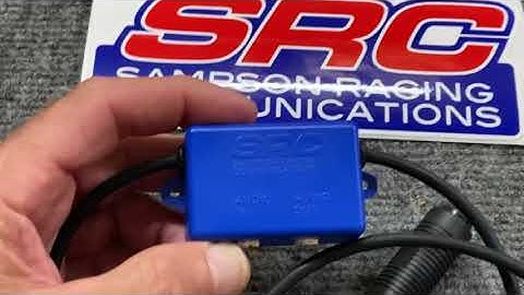 Sampson Racing Communications in-car racing audio recording made simple