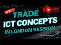 Breakeven Day | LIVE Day Trading Futures $NQ using ICT concepts - London Session