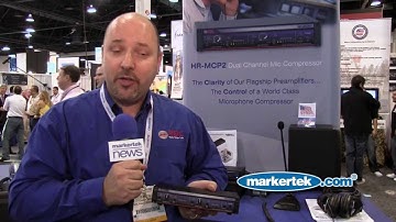 RDL HR-MCP2 Professional Dual Microphone Compressor