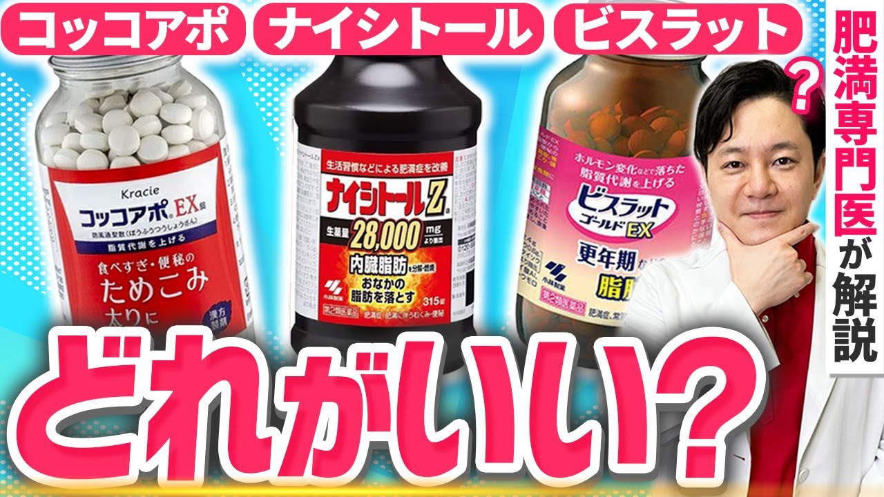 完全版】市販で買える大人気ダイエット漢方薬3種類を医師が解説