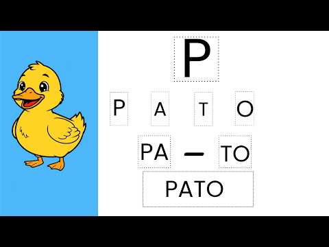 From A to Z: Learning Letters, Syllables, and Words the Easy Way! 🍎