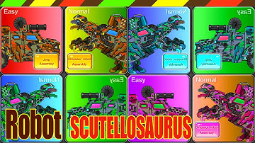 Lắp ráp robot Khủng long chiến đấu | Dino Robot Scutellosaurus | DCTE
