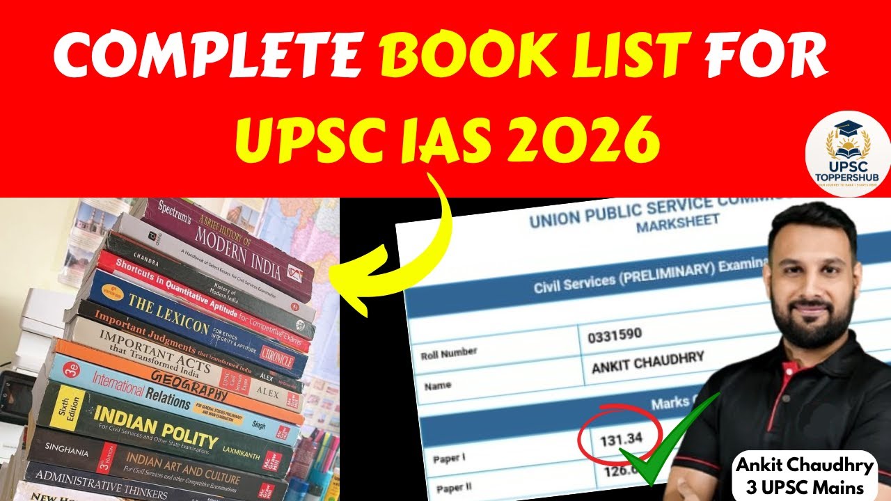 Important NCERTs for UPSC CSE | NCERT Booklist for IAS Exam - YouTube
