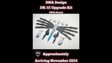 DNA Design DK-51 Upgrade Kit (With Bonus) #transformers #upgrade #novaprime #transformerslegacy #dna