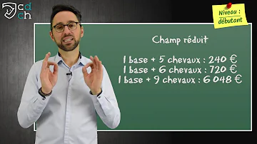 Comment jouer au champ réduit ?