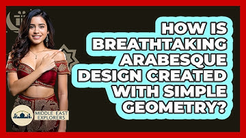 How Is Breathtaking Arabesque Design Created With Simple Geometry? - Middle East Explorers