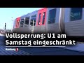 Für Letzte Baumaßnahmen U1 Zwischen Wandbek Gartenstadt Und Wandsbek Markt Gesperrt