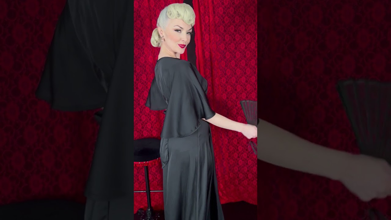 Lover, Don’t go away, Stay watching our satin robe! 