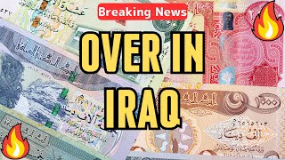 🔥Iraqi Dinar🔥Over in Iraq🔥News Guru Intel Update IQD Value to USD🤑💵🤑🎉