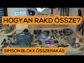 Simson blokk ÖSSZERAKÁS (összeszerelési útmutató-magyar nyelven) 🔧