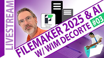 FileMaker 22 and AI on FMS with Wim Decorte - Types of Models
