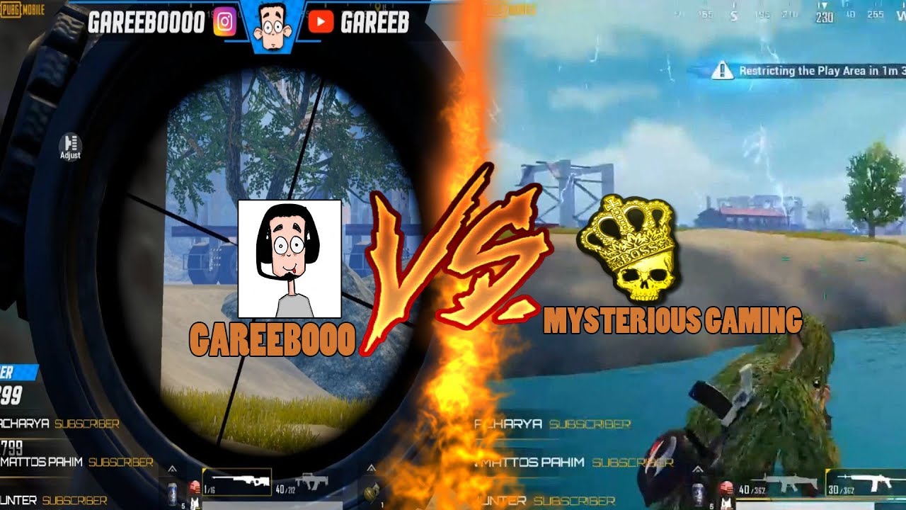 Duo vs Squad || Mysterious Gaming VS Gareeboo , Hydra alpha and Star Scream