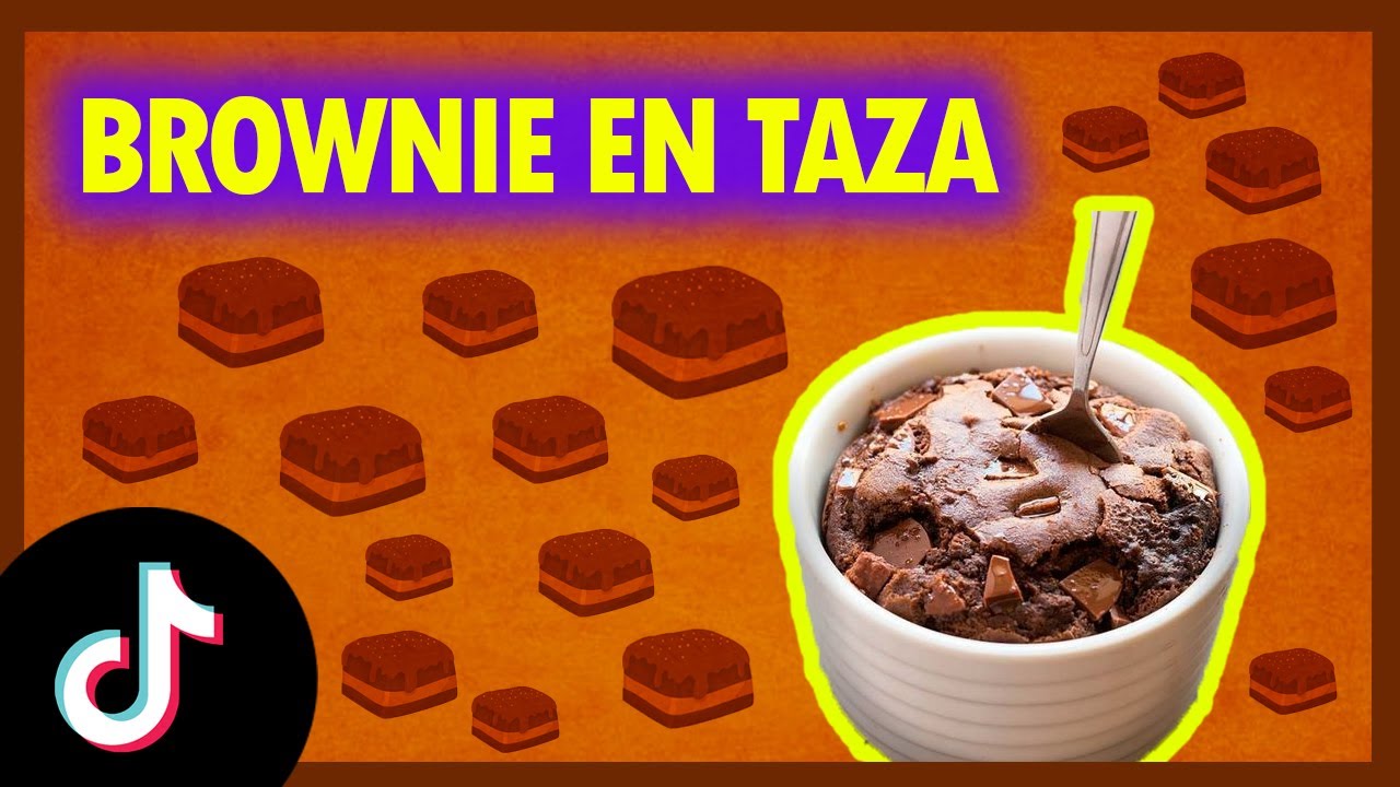 Brownie Recipe Tiktok Copy And Paste BROWNIE EN TAZA RECETAS TIK TOK 2020 - YouTube