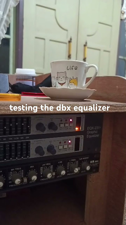 testing the dbx equalizer #shorts  #shortvideo  #audio
