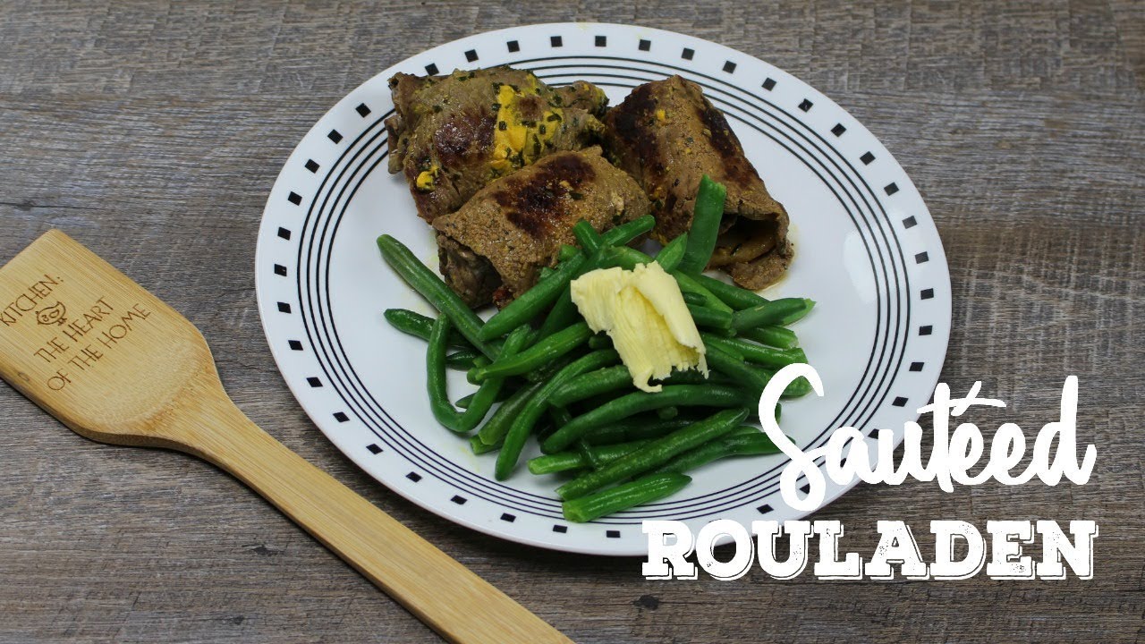 Sauteed German Rouladen - The quick alternative to traditional Rouladen | German Recipes by All Tastes German