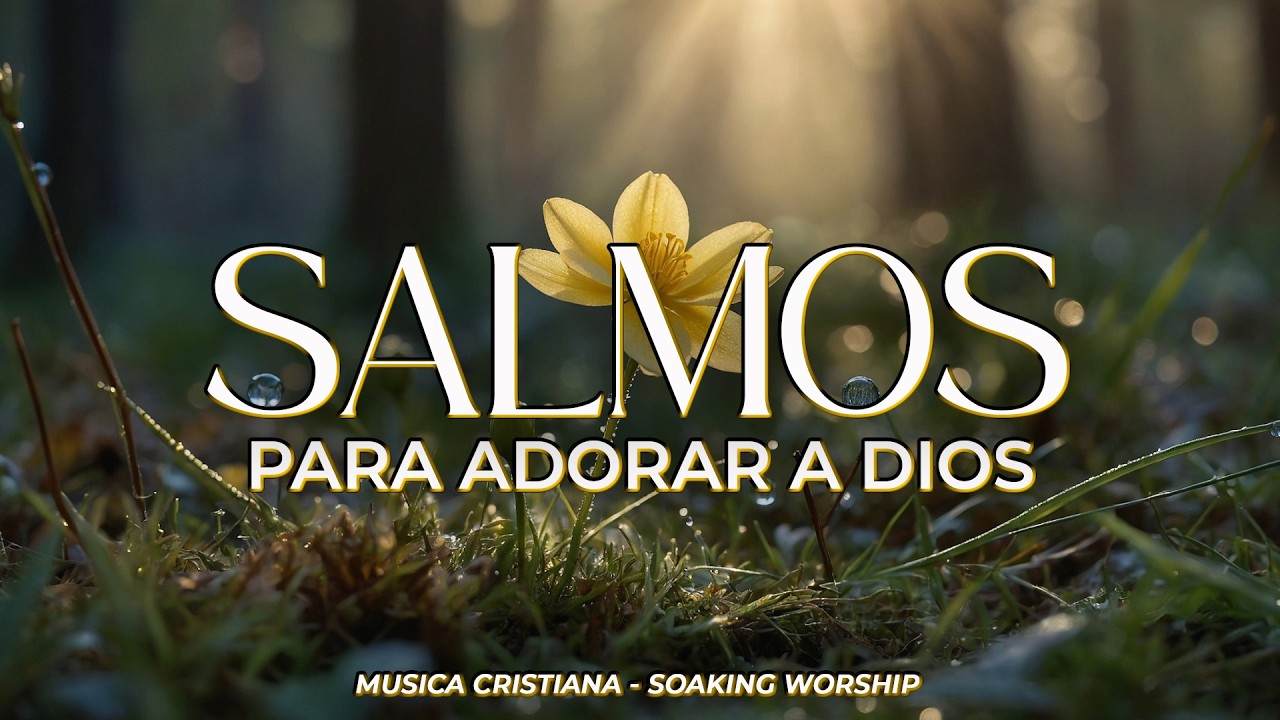 SALMOS CANTADOS de ADORACIÓN y FE 🌿 | EXALTEMOS JUNTOS al SEÑOR 🙌 | Música Cristiana de Paz y Animo