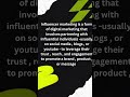 Influencer Marketing #shorts#trendingshorts#ytshorts#viralshorts#youtubeshorts#youtube