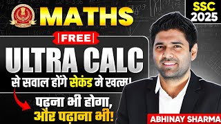 SSC CGL 2025 | SSC CGL Mains Maths Batch Demo Class 2 | CGL Maths Classes by Abhinay Sharma