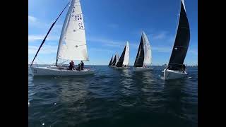 R6 start (attempt 2 of 3) - 2024 J80 North American Championship