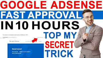 Google Adsense Approval (Top My Secret Trick 2021) Google adsense approval for wordpress website
