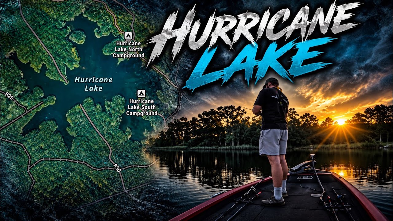 Fishing Hurricane Lake For The First Time!!!