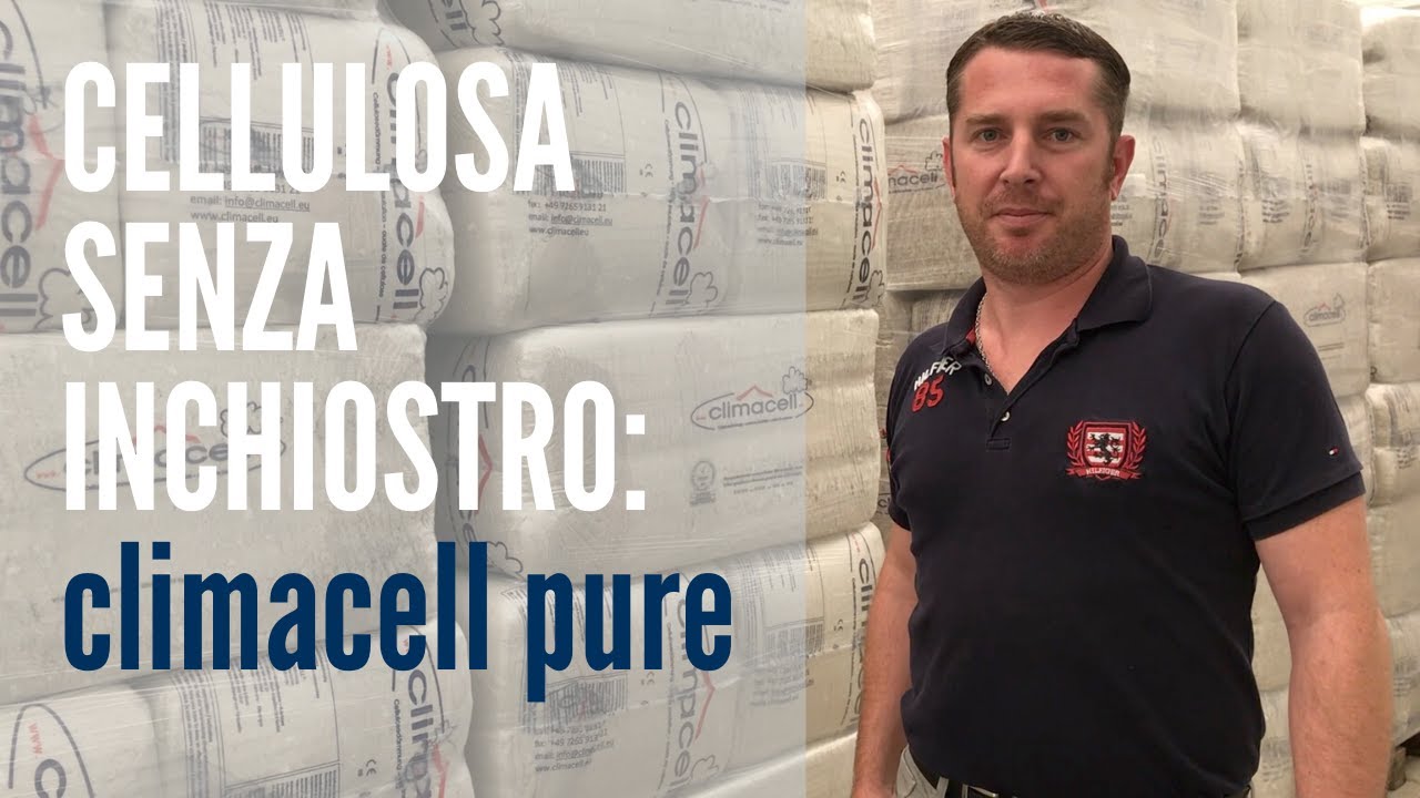 climacell PURE: un coibentante in fiocchi di cellulosa senza inchiostro