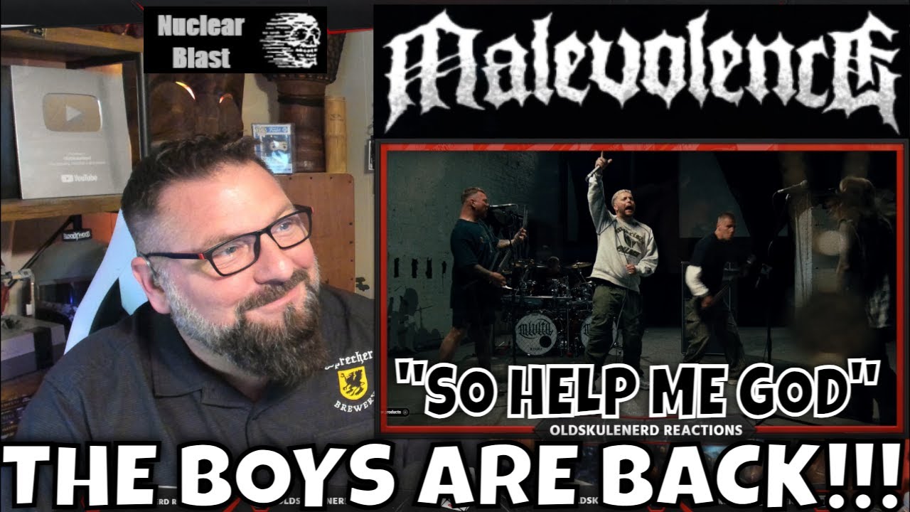 MALEVOLENCE - So Help Me God | OLDSKULENERD REACTION |
