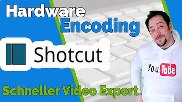 Videos in Shotcut schneller exportieren || Hardware encoding Aktivieren || Tutorial Deutsch