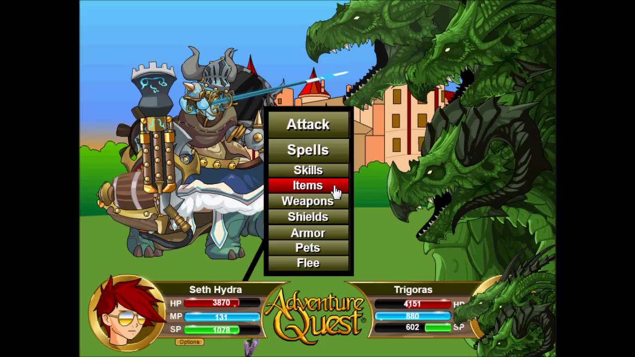 Adventure Quest Warriors Strike Back (Pure Warrior Showcase) YouTube