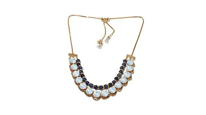 Nancy LeWinter "Blue Heaven" Adjustable Necklace