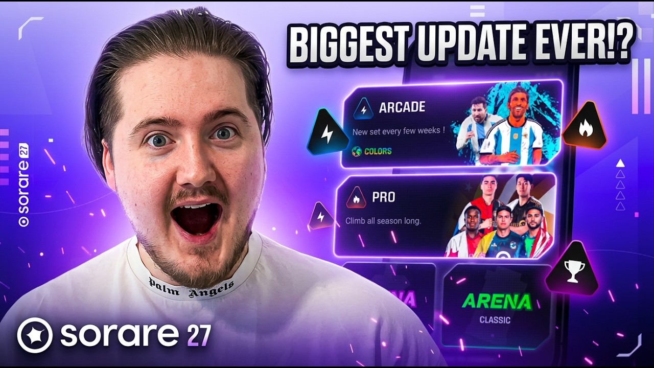 The Biggest Sorare Update Yet!? | Sorare 27 Gameplay Reveal Reaction