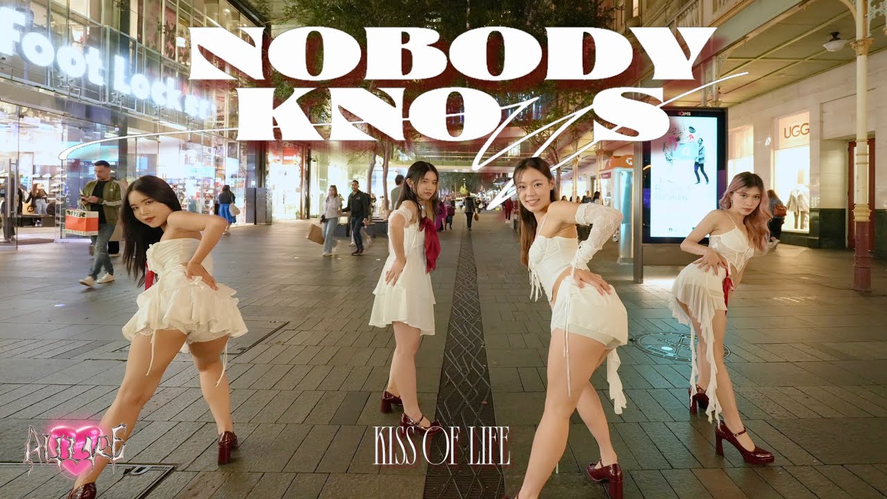 [KPOP IN PUBLIC][ONE TAKE] KISS OF LIFE(키스 오브 라이프) -'Nobody Knows'  Dance Cover | Australia | ALLURE