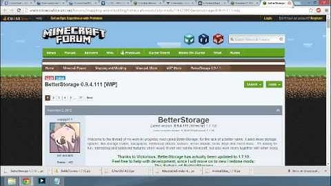 Minecraft ~ Modding Tutorial ~ Episode 1: Forge, Installation, Bugs