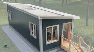 Origami Home - Folding Prefab Home Animation Content