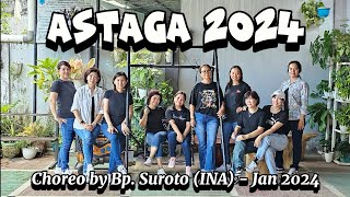 Astaga 2024 Line Dance // Choreo by Bp. Suroto (INA) - Jan 2024 // Demo by SunDance