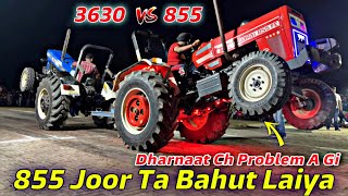 DHARNAAT 855 Vs MUSTANG 3630 TOCHAN , Swaraj 855 Technical Problem Karke Lose Kargiya Match