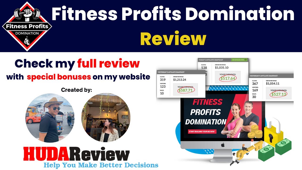Fitness Profits Domination review | Demo | Bundle | Huge Bonus | Discount Coupon