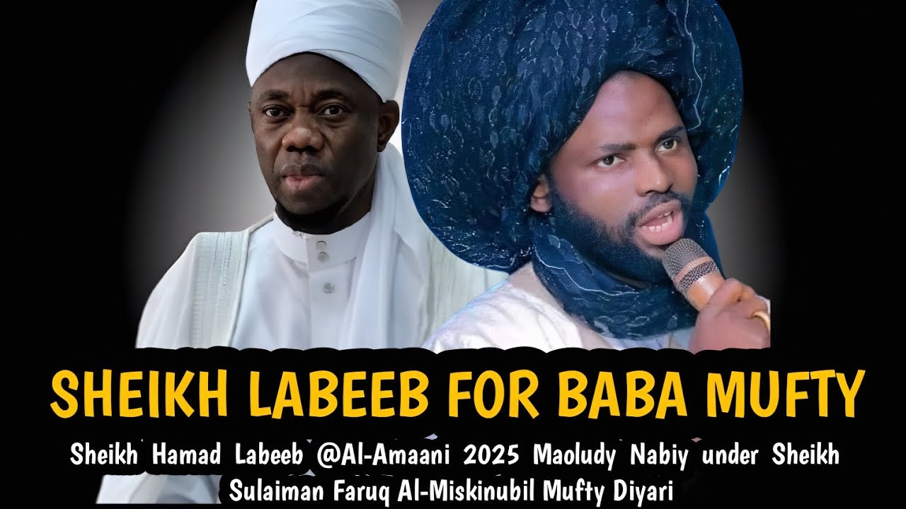 Labeeb Sher SHEIKH LABEEB FOR BABA MUFTY | Sheikh Hamad Labeeb @Al-Amaani 2025 ...